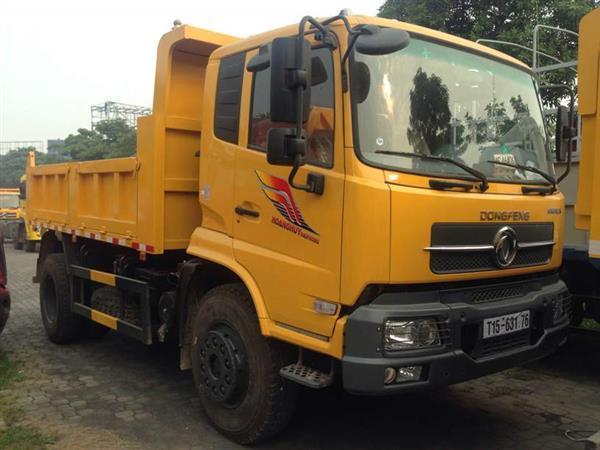 Xe tải ben 8 tấn Dongfeng Hoàng Huy đời 2016