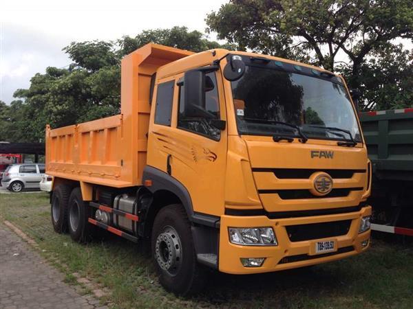 Xe tải ben Faw (Trường Giang) 13,6 tấn, mẫu mới 2015