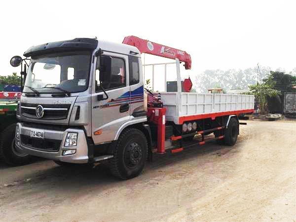 Xe tải Dongfeng 8 tấn gắn cẩu UNIC 5 tấn UR-V554 (5 tấn 4 đốt)